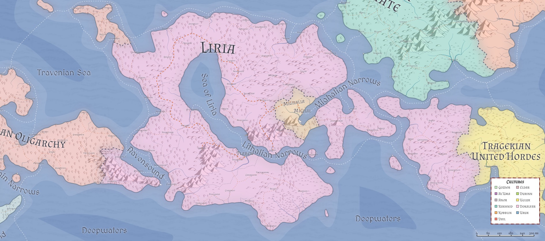 Lirian geography